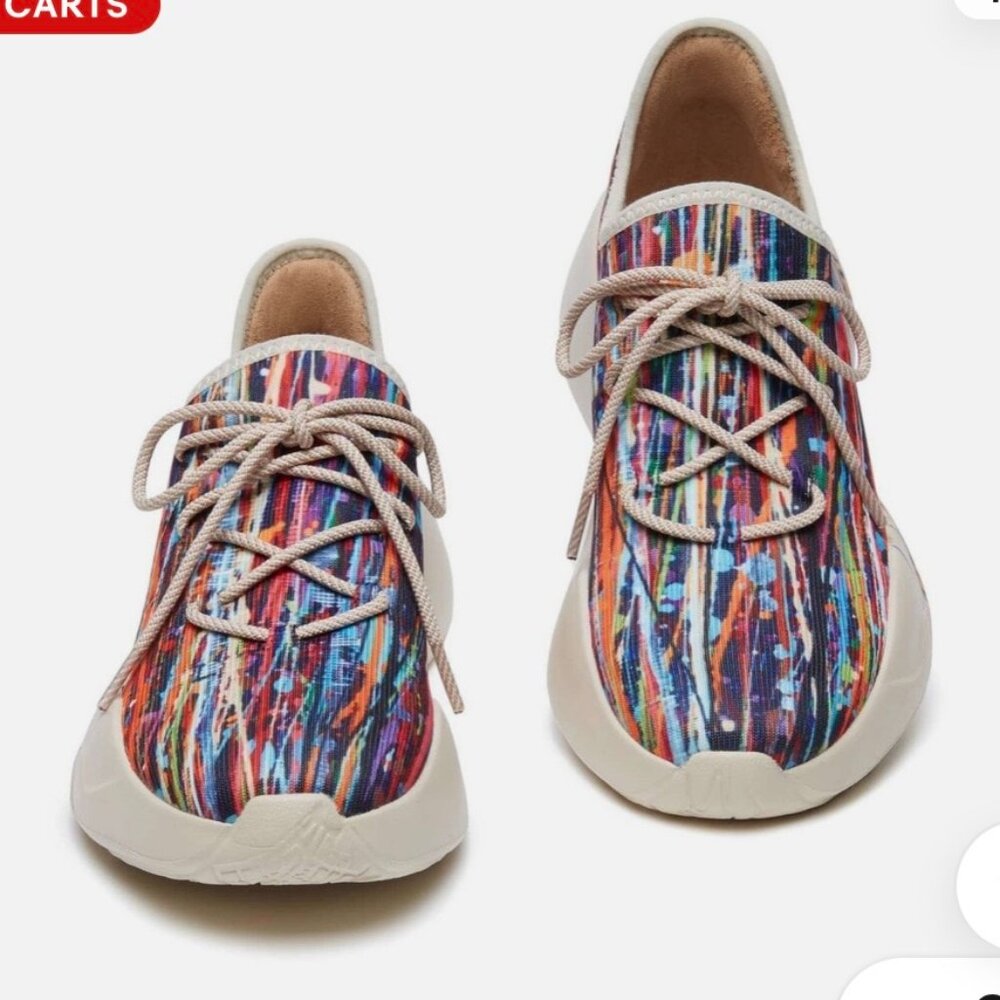 NEW NIB UIN Footwear Slip On Fashion Sneakers Lightweight Size 6.5 Festival $160